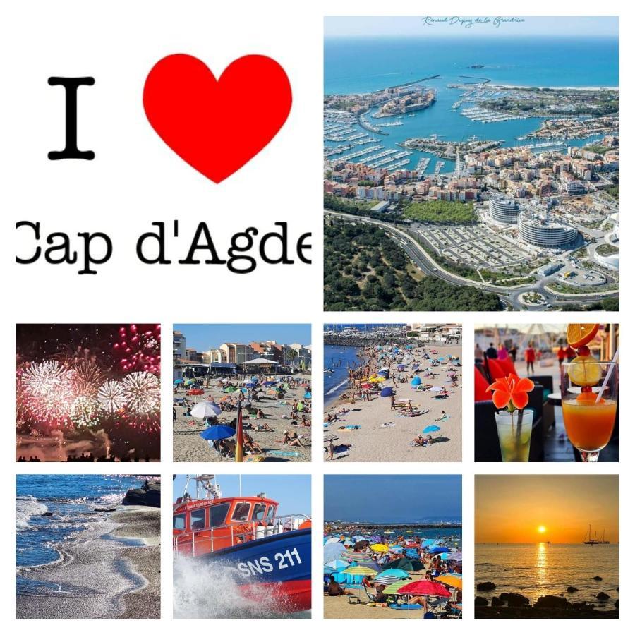 Studio Chaleureux Au Cap D'Agde Εξωτερικό φωτογραφία
